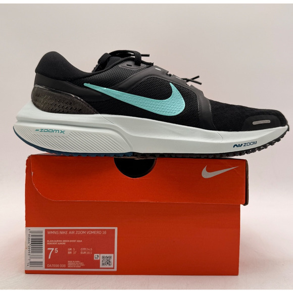 Nike AIR ZOOM VOMERO 16 Women's NEW Running Sneaker Black US Size 7.5 - Picture 11 of 11